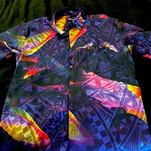 TANOA polynesian print shirt